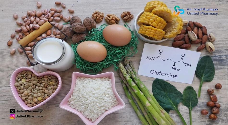 فوائد الجلوتامين للقولون