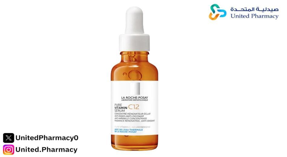  لاروش بوزيه سيروم فيتامين سي 12 النقي - 30 مل