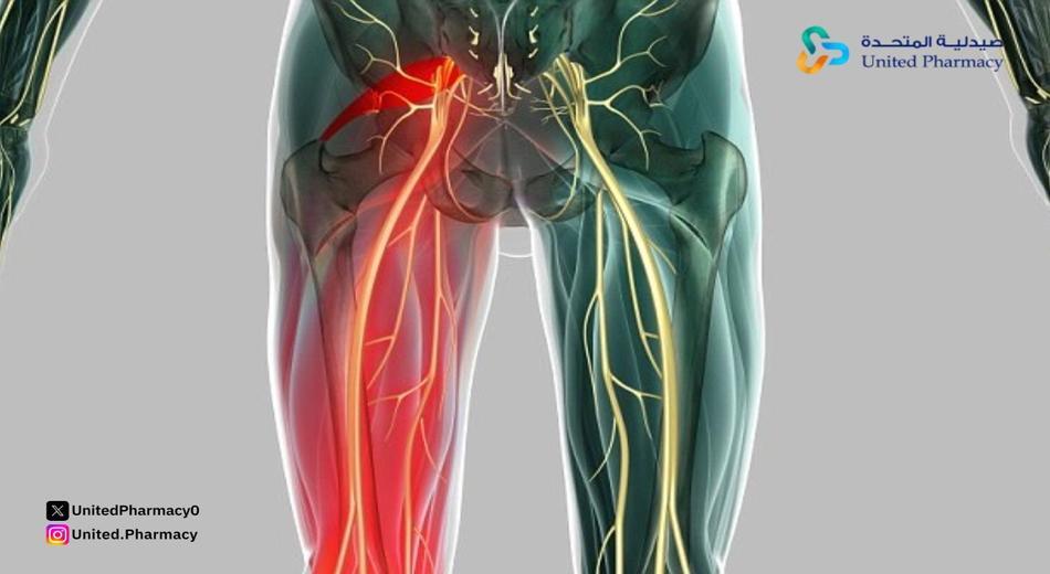 علاج ألم في الرجل اليسرى من الفخذ إلى القدم